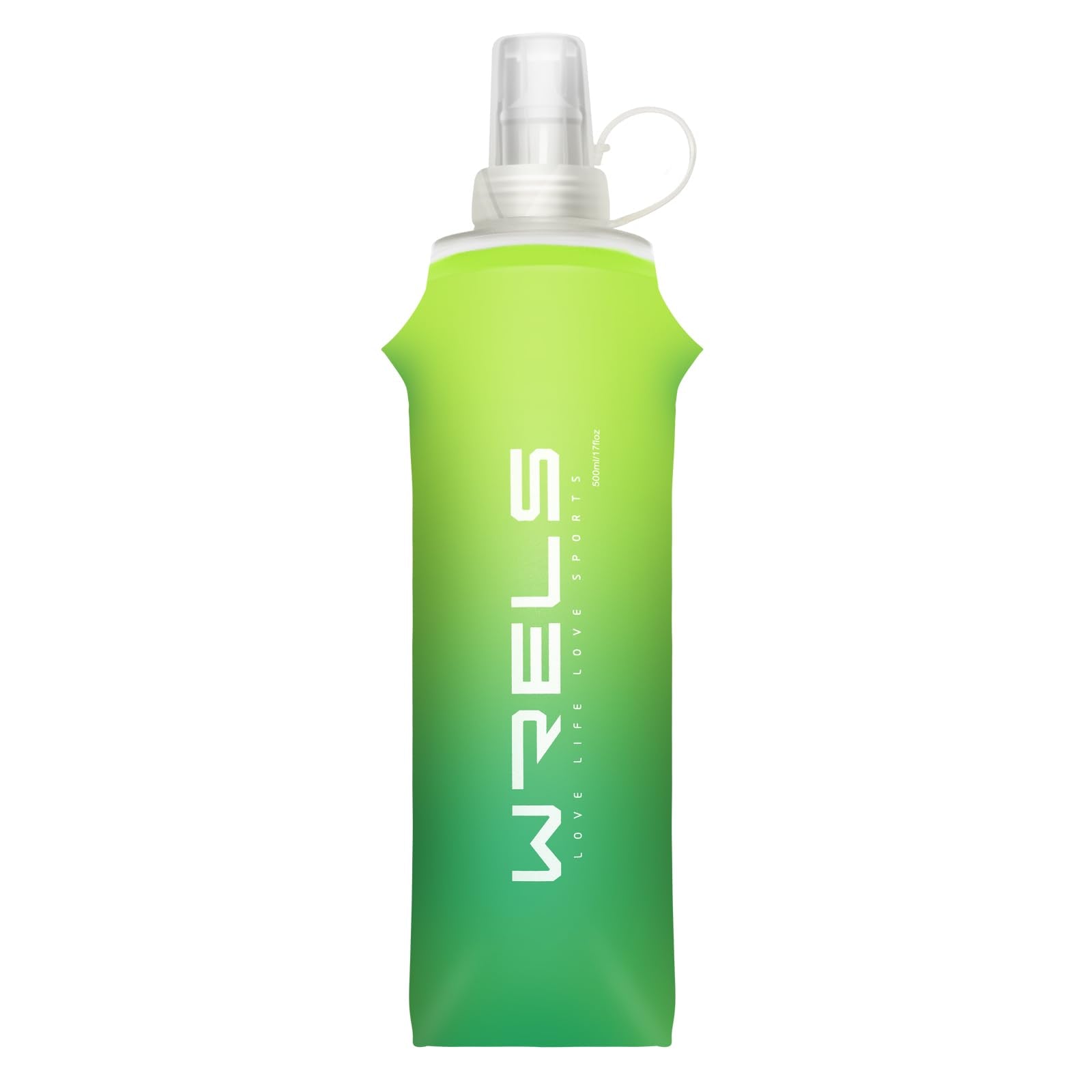 Soft Flasks TPU Soft Water Bottles Folding Soft Running Water Flask Small for Outdoor Sports Hiking Hydration Pack 8oz/17oz Hiking Cycling Climbing