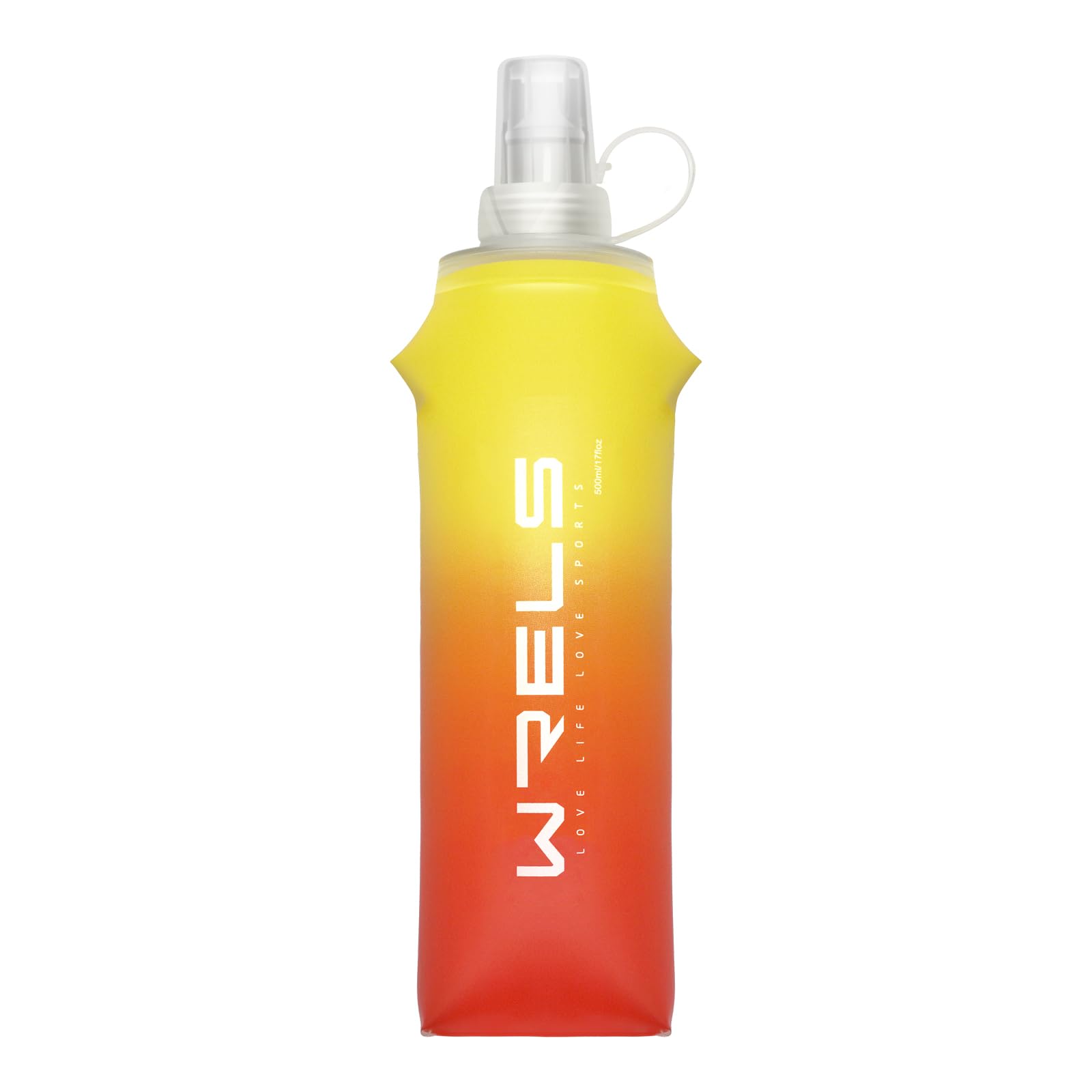 Soft Flasks TPU Soft Water Bottles Folding Soft Running Water Flask Small for Outdoor Sports Hiking Hydration Pack 8oz/17oz Hiking Cycling Climbing