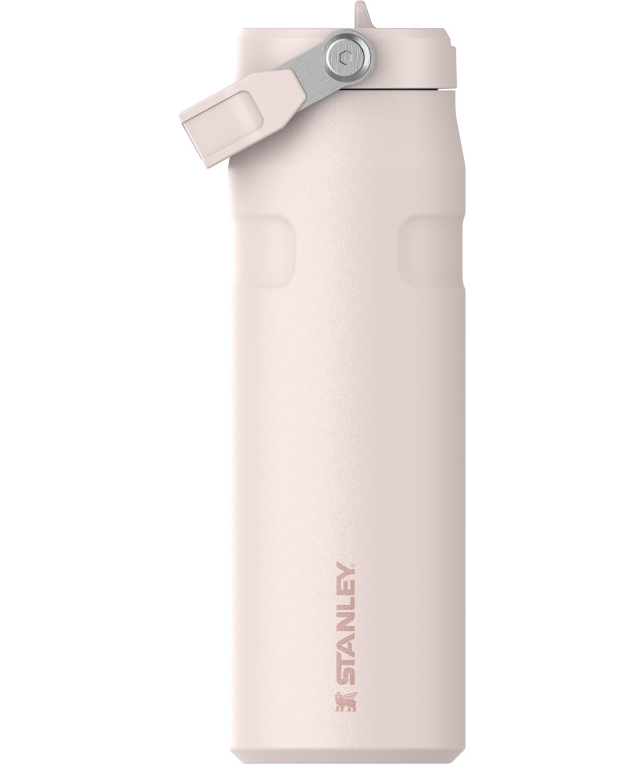 Stanley IceFlow Flip Straw 2.0 Water Bottle 24 oz | Built-In Straw with Larger Opening | Lightweight and Leak Resistant | Insulated Stainless Steel | BPA-Free | Twilight