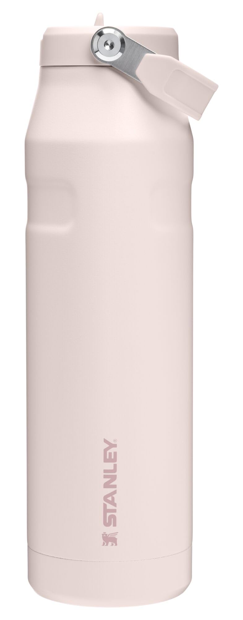 Stanley IceFlow Flip Straw 2.0 Water Bottle 24 oz | Built-In Straw with Larger Opening | Lightweight and Leak Resistant | Insulated Stainless Steel | BPA-Free | Twilight