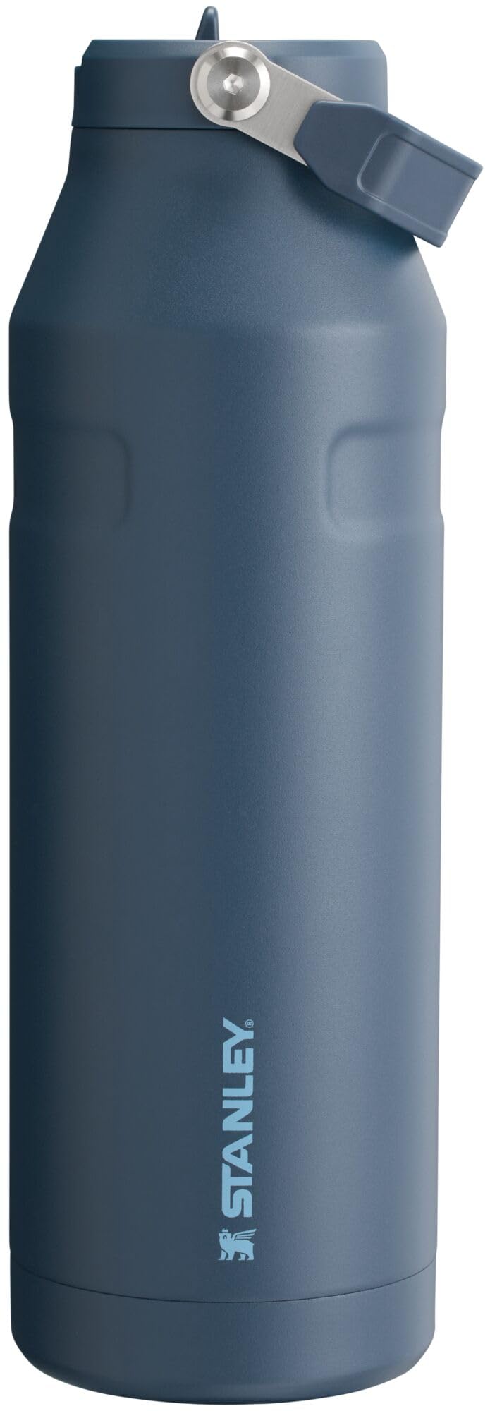 Stanley IceFlow Flip Straw 2.0 Water Bottle 24 oz | Built-In Straw with Larger Opening | Lightweight and Leak Resistant | Insulated Stainless Steel | BPA-Free | Twilight