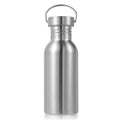 Volhoply 32oz Uninsulated Single Walled Water Bottle, Stainless Steel Reusable Water Bottles with Handle, BPA Free & Plastic Free 18/8 304 Metal Water Bottles for Camping, Hikers, Cyclists