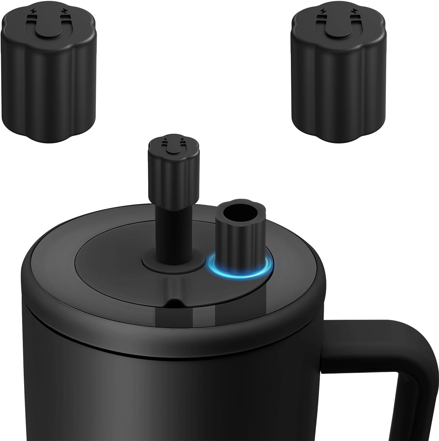 2 Pack Magnetic Straw Covers Compatible with Brumate Era 30&40 oz Tumblers,Silicone Straw Caps