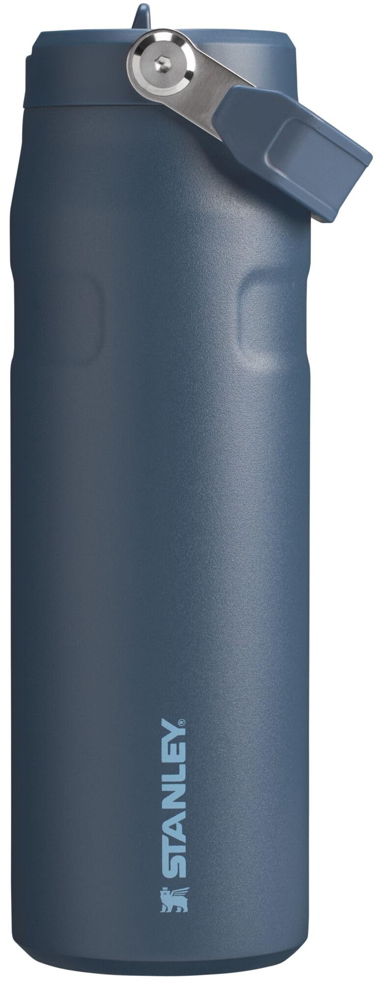Stanley IceFlow Flip Straw 2.0 Water Bottle 24 oz | Built-In Straw with Larger Opening | Lightweight and Leak Resistant | Insulated Stainless Steel | BPA-Free | Twilight