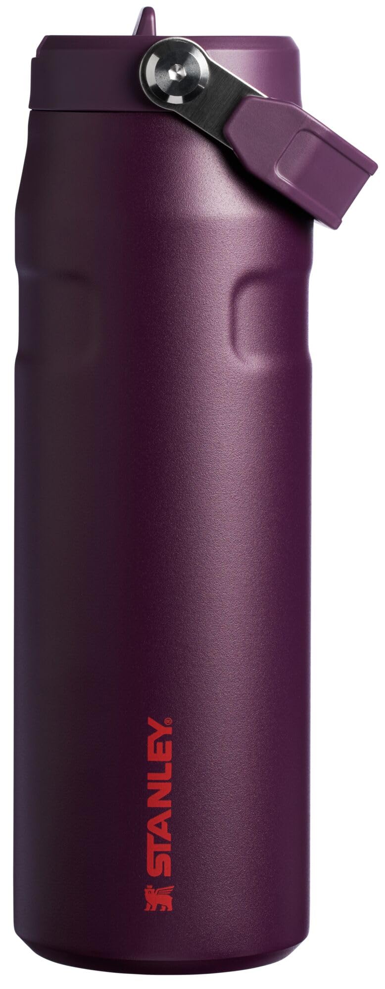 Stanley IceFlow Flip Straw 2.0 Water Bottle 24 oz | Built-In Straw with Larger Opening | Lightweight and Leak Resistant | Insulated Stainless Steel | BPA-Free | Twilight