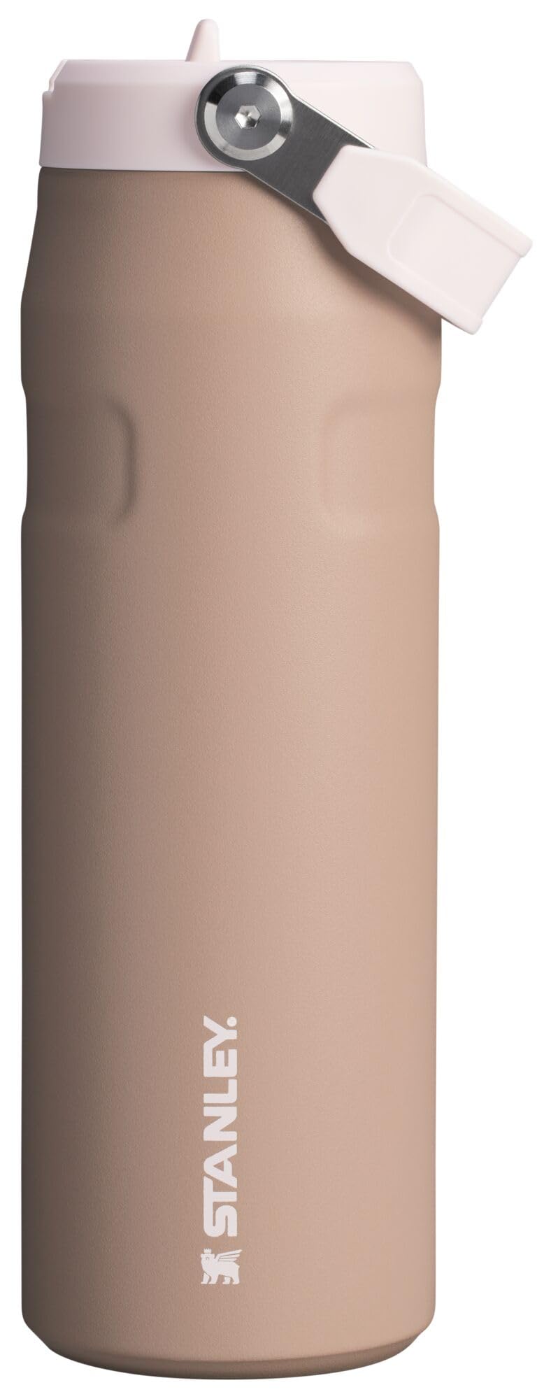 Stanley IceFlow Flip Straw 2.0 Water Bottle 24 oz | Built-In Straw with Larger Opening | Lightweight and Leak Resistant | Insulated Stainless Steel | BPA-Free | Twilight